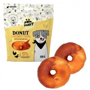 MR.BANDIT DONUT CHICKEN gardums virtulis suņiem Vista 500g
